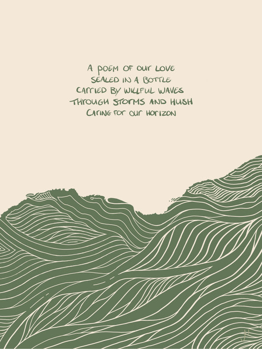 "WILLFUL WAVES' - artwork #1
